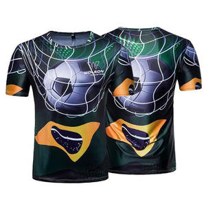 ลดกระหน่ำเสื้อยืดพิมพ์ลายโลโก้แบบกำหนดเองเสื้อยืดกีฬาระบายอากาศได้เปล่าสำหรับผู้ชายเสื้อยืดพิมพ์ซับลิเมชันสำหรับใส่ได้ทั้งชายและหญิง - Product Image 4