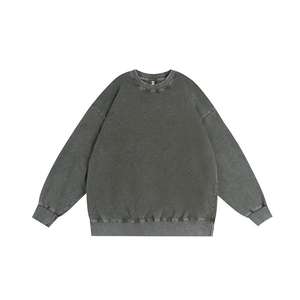 Sweat-shirt à capuche zippé ample et court de luxe, tendance, de marque, pour l'hiver, avec broderie personnalisée et impression en relief - Product Image 2