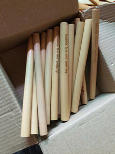 High Quality Custom Logo Natural Bamboo Drinking Straws Eco-Friendly Disposable Straws from Vietnam with Exclusive Packaging - Product Image 3