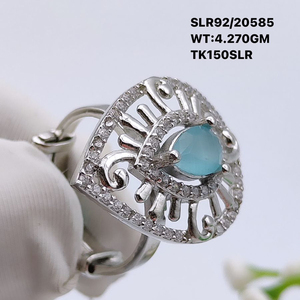 Fait à la main rubis quartz marquise facette cz 925 bague en argent Sterling à la mode 2024 cubique Zircon pierres précieuses anneaux pour cadeau de saint valentin - Product Image 4