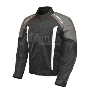 Chaqueta de motociclista resistente al viento para hombre con almohadillas extraíbles Material impreso transpirable para montar en moto a diario - Product Image 2