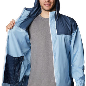 Veste coupe-vent imperméable tendance, sur mesure, légère, manches longues, couleurs contrastées, confortable - Product Image 5