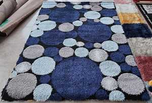 3D Woven Floral Shaggy Carpet <b>Fluffy</b> <b>Cushioned</b> High Pile Modern Living Room Area Rug Turkish Gaziantep Manufacturer Polyester - Product Image 6