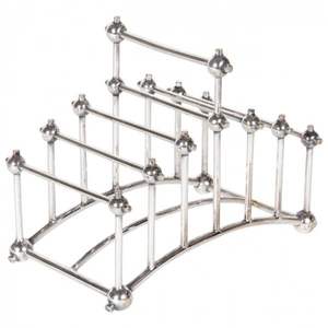 Estante para Tostadas de Acero Inoxidable Pulido de Cinco Niveles con Práctico Soporte de Almacenamiento - Product Image 6