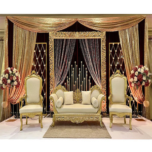 Decoración de eventos de boda glamorosa, Diseñador de Escenario, evento de boda, recepción, decoración de escenario, Vintage anillo de boda, ceremonia, escenario, Reino Unido - Product Image 1