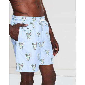 Good quality soft comfortable flexible <b>men</b> swimwear board shorts swim <b>trunks</b> beach shorts for <b>men</b> DDP shipping - Product Image 2