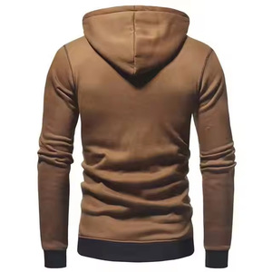 Custom Heavyweight Vintage Zip up Wash Distressed Boxy Cropped Hoodies para Hombres Fleece Blank Plain - Product Image 2