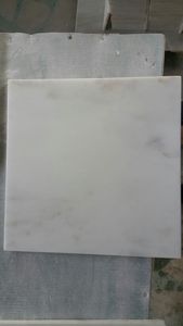 Marbre blanc sucré poli 20x20cm, petits échantillons, dalles modernes faciles à poser pour allées, fabriquées en Turquie, décorations de sol de jardin - Product Image 6