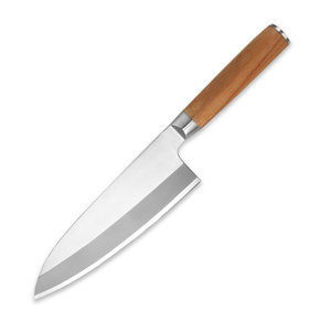 Venta al por mayor personalizado de alta calidad OEM ODM profesional japonés cuchillo de acero de alto carbono pescado Sashimi Sushi cuchillo de Chef rebanador - Product Image 1