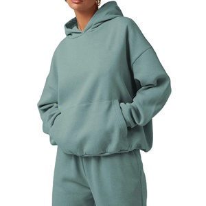 Chándal liso para mujer, ropa de calle, recién llegado, chándal para mujer para adultos, chándal informal personalizado de algodón 100%, chándal para mujer 2026 - Product Image 3