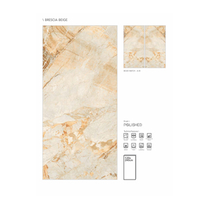 Azulejos de cerámica grandes pulidos de 1200*2400mm superventas, porcelana esmaltada para uso interior en el hogar - Product Image 2