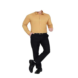 Camisa de diseñador de algodón Premium 100% para hombre, estilo moderno, ajustada, moda informal para uso diario - Product Image 6