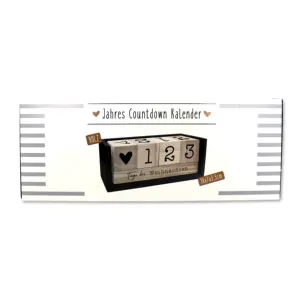 Calendario de Cuenta Regresiva de Escritorio de Madera, Multiusos, Magnético, para Mesa o Pared, con Impresión para Exhibición - Product Image 5