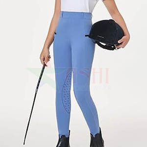 Leggings de Equitación para Niños, Pantalones de Montar Ligeros para Entrenamiento, Talla Adulto, Impermeables, Resistentes al Viento, Spandex/Poliéster - Product Image 1