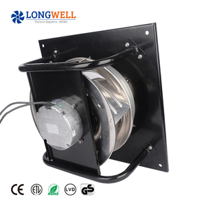 Longwell 400Mm 700W 230V EC Tiếng Ồn Thấp Khối Lượng Cao Ngược Cong Ly Tâm Hợp Kim Nhôm Cánh Quạt Quạt Quạt Với Khung - Product Image 2