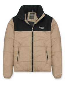 High Quality Unisex Casual Puffer <b>Jackets</b> Custom Designed Loose Bubble <b>Padded</b> Corduroy Winter Plus Size Zipper <b>Waterproof</b> <b>Jacket</b> - Product Image 4