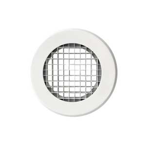 Grilles d'admission d'air rondes blanches Tecnosystemi pour climatiseur - Product Image 1