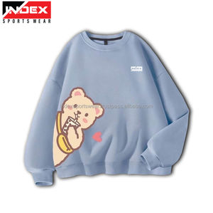 เสื้อสเวตเชิ้ตผู้หญิงคุณภาพสูง OEM ผ้าฝ้าย 100% คุณภาพพรีเมียม ผลิตตามสั่ง เสื้อผ้าสตรี - Product Image 2