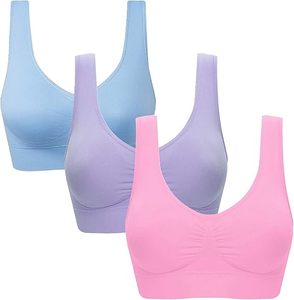 Soutien-gorge de sport pour femme de qualité supérieure, ultra confortable et respirant, avec logo frontal, pour la course et l'entraînement - Utilisation flexible pour adultes - Product Image 5