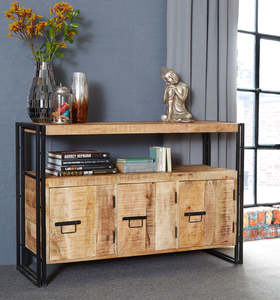 Buffet industriel Mintis recyclé avec 3 portes - Product Image 1