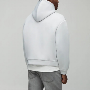 Wholesale Custom Zipper <b>Oversized</b> <b>Hoodie</b> <b>for</b> <b>Men</b> 500GSM Heavyweight Cotton Fleece with DTF Printed Logo Winter Essential - Product Image 3