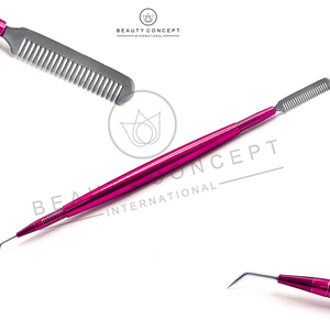 Outils de coiffage de levage de cils experts et écologiques avec peigne en acier pour séparer les cils et les recourber Levage précis des cils - Product Image 6