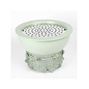 Fantástico diseño Fire Pit Acero inoxidable y hierro gris Powder Coated Fire Pit con soporte de hierro de la India - Product Image 2