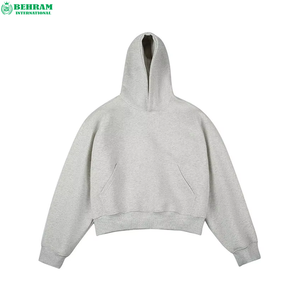 เสื้อฮู้ดดี้แบบสวมหัว ยูนิเซ็กซ์ ผ้าเฟรนช์เทอร์รี่ คุณภาพสูง ปี 2026 แบบสั่งทำพิเศษ ล้างสีแบบแอซิดวอช ให้สีซีดจางแบบธรรมชาติ เป็นมิตรต่อสิ่งแวดล้อม เหมาะสำหรับเสื้อผ้าฤดูหนาว - Product Image 1