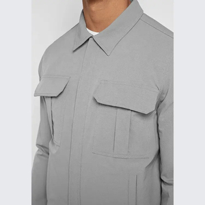 Ensemble de survêtement de sport pour homme avec logo personnalisé en gros, jogging complet pour la salle de sport, ensemble de survêtement à fermeture éclair, pantalon uni, ensemble deux pièces - Product Image 4