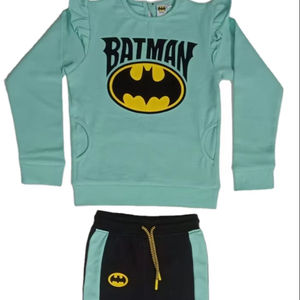 Ensemble de vêtements décontractés Sweatshirts à manches longues et pantalons longs à taille élastique Ensemble de 2 pièces de tissu à tricoter - Product Image 3