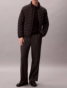 Chaqueta acolchada negra de calidad superior para hombre, chaquetas acolchadas ligeras, abrigos aislantes a prueba de viento resistentes al agua cálidos para invierno - Product Image 5