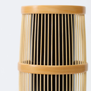 Vase en bambou méticuleusement tissé fabriqué au Vietnam matériau écologique pour la décoration intérieure et la décoration de la vaisselle en gros - Product Image 2