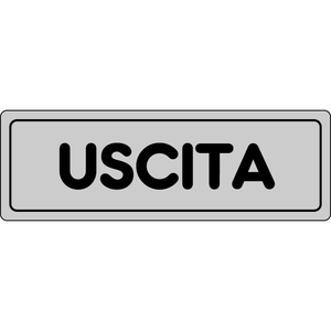 Etichetta adesiva per segnali 10 pz cm. 15x5 - Product Image 1