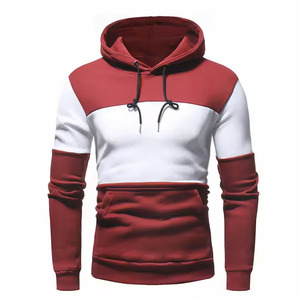 เสื้อสเวตเตอร์มีฮู้ดของผู้ชายแบบลำลองปักโลโก้ด้านหน้า - Product Image 5