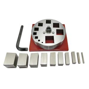 Ensemble de 10 coupe-disques carrés avec levier, outils de bijouterie - Product Image 1