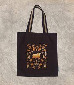 Bolsa de algodón personalizada al por mayor para mujer, bolsa de compras reutilizable hecha en fábrica, embalaje de regalo, estilo de moda portátil para todas las estaciones - Product Image 4