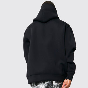 Sudaderas con capucha de algodón 100% para hombre, ropa informal de calle básica de diseño personalizado para cuello con capucha de invierno - Product Image 4