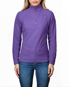 Veste en polaire à fermeture éclair unique, douce, chaude et isolante pour femmes, durable, respirante, coupe moderne, vêtements décontractés, col montant - Product Image 1