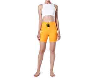 Ropa Deportiva ÚNICA, Leggings Cortos de Cintura Alta con Efecto Push-Up, Shorts de Ciclismo Negros para Mujer, Transpirables y de Secado Rápido - Product Image 1