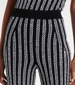 Women Flare Sweatpants Summer <b>Lace</b> Flat Front ODM Yoga Wear Trendy Breathable Eco-Friendly 100% Cotton - Product Image 2