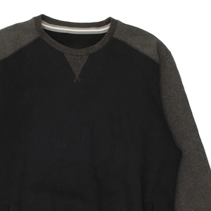 Men's Sweatshirt <b>Jumper</b> Dual Tone Colourblock Cotton Blended Casual Oversized Basics Sweatshirt - Product Image 3