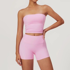 Soutien-gorge de sport sans couture pour femmes pour l'entraînement de gymnastique respirant et léger haut de fitness en gros pour les femmes - Product Image 2