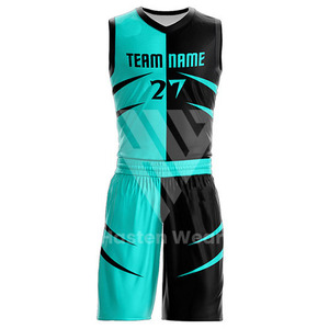 ชุดบาสเก็ตบอลคุณภาพสูงพิมพ์ลายระเหิดชุดเสื้อผ้ากีฬาสำหรับผู้ชายและแห้งเร็วระบายอากาศได้ดีกำหนดโลโก้ได้ตามต้องการ - Product Image 2