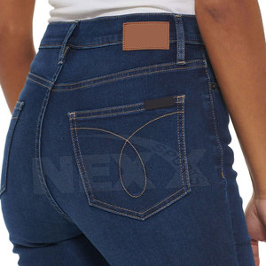 Best Quality Solid Color <b>Women's</b> Mid Waist Overalls Jeans Pants 100% Cotton Quick Dry Breathable Eco-Friendly Outdoor Use New - Product Image 4