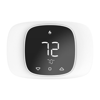 Thermostat intelligent Tuya WiFi 24Vac pour système conventionnel, pompe à chaleur, chaudière, chauffage et refroidissement, marché américain, certifié FCC/RoHS, PIR