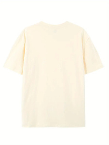 Camisetas de verano de manga corta para hombre, 100% algodón, diseño de línea roja y negra, stock a granel, colores mezclados, ropa usada - Product Image 2