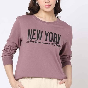 Best Designed O-Neck <b>Women's</b> Cotton <b>Thermal</b> Fleece Sweatshirt Autumn/Winter Customizable Colors Sizes Low Price Pakistan - Product Image 1