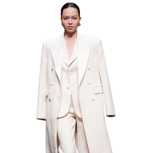 Trenchs pour femmes qualité supérieure Rohde manteau à double boutonnage avec fente dans le dos vêtements pour femmes nouveaux vêtements pour femmes en gros - Product Image 1