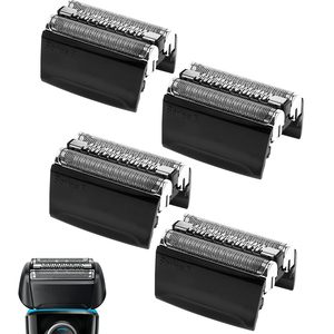 Paquete de 4 Cabezales de Afeitado de Repuesto Negros, Impermeables IPX7, para Afeitadoras Eléctricas, para Usar en la Cara - Product Image 3