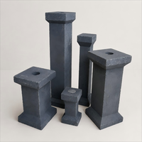 Support de four carré en carbure de silicium sur mesure, résistant à la corrosion, pour ligne de production céramique, mobilier de four en carbure de silicium